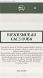 Mobile Screenshot of cafecuba.ch